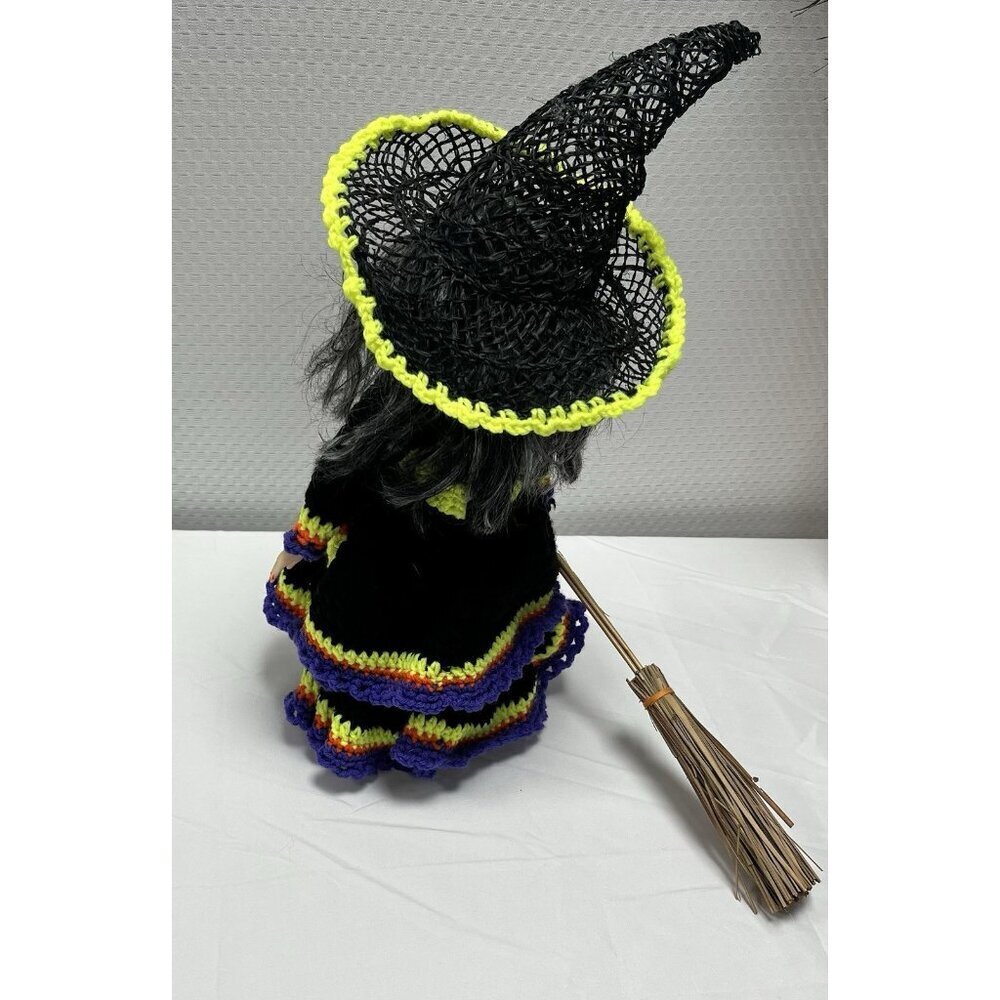 Handmade Halloween Granny Crochet Witch 🎃 - Picture 5 of 9